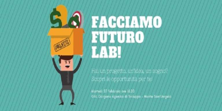 “FACCIAMO FUTURO LAB” CON IL GAL GARGANO, RINVIATO L’INCONTRO