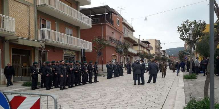 SAN NICANDRO, INAUGURAZIONE E INTITOLAZIONE DELLA TENENZA DELLA GUARDIA DI FINANZA