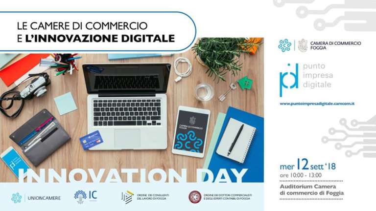 “INNOVATION DAY” ALLA CAMERA DI COMMERCIO DI FOGGIA