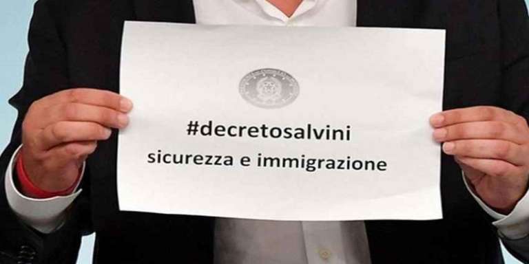 SUL DECRETO SICUREZZA SCONTRO ISTITUZIONALE TRA GOVERNO E SINDACI