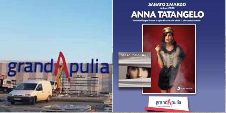 ANNA TATANGELO AL GRANDAPULIA DI FOGGIA