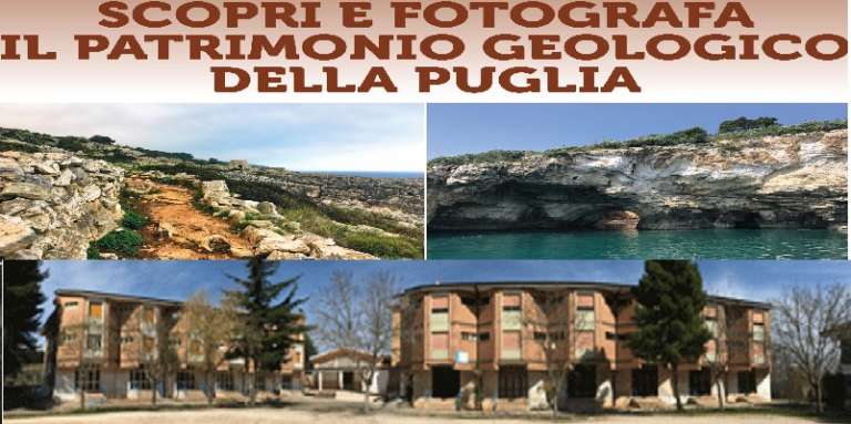 PER GLI STUDENTI: SCOPRI E FOTOGRAFA IL PATRIMONIO GEOLOGICO DELLA PUGLIA