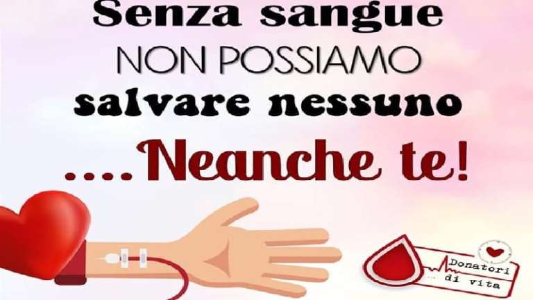 AVIS, APPELLO ALLA DONAZIONE SANGUE