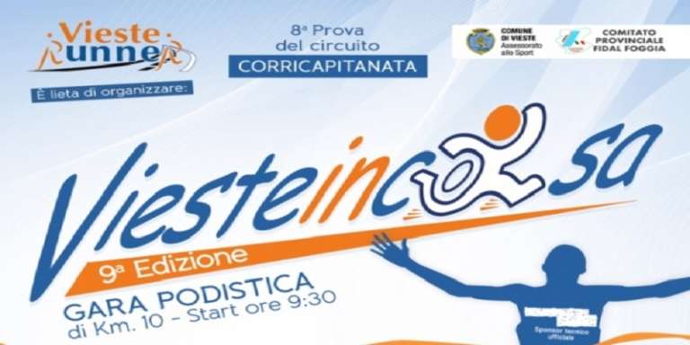 RITORNA L’APPUNTAMENTO CON LA 9^ “VIESTE IN CORSA”