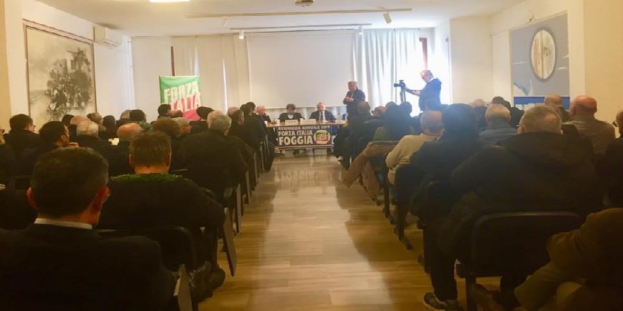 ASSEMBLEA DI "FORZA ITALIA" VERSO PUGLIA 2020 | Civico93 ...