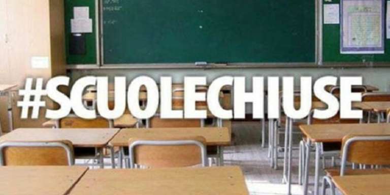 CHIUSE LE SCUOLE IN TUTTA ITALIA FINO A META’ MARZO