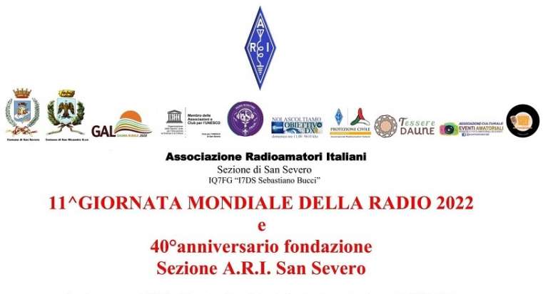 SAN SEVERO, 11^ GIORNATA MONDIALE DELLA RADIO CON IL PATROCINIO DEL COMUNE DI SAN NICANDRO