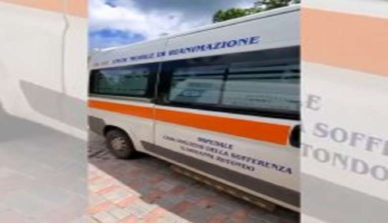 CASA SOLLIEVO, GIUNTE A DESTINAZIONE LE AMBULANZE DONATE DEGLI ENTI DELL’UCRAINA