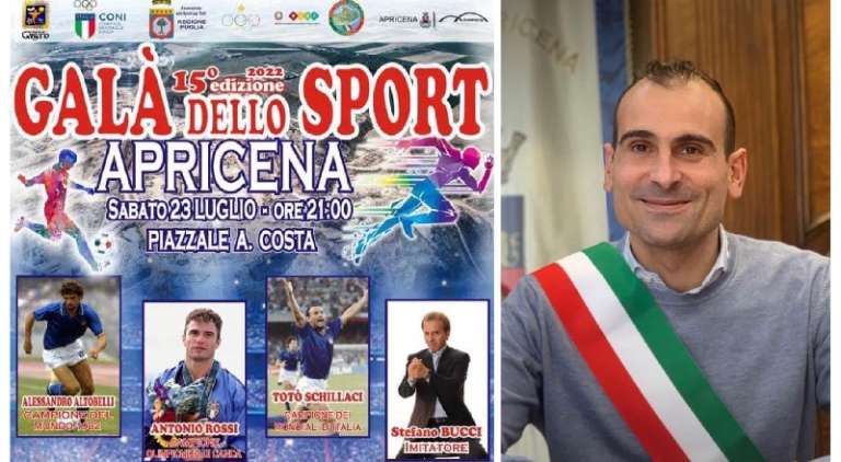 GRAN GALA’ DELLO SPORT AD APRICENA