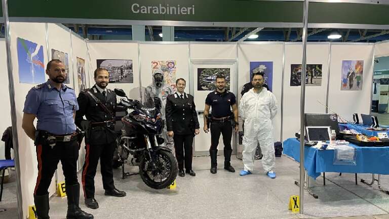 FOGGIA. “ORIENTA PUGLIA – ASTER PUGLIA” 11-12-13 OTTOBRE 2022” – STAND CARABINIERI IN “PRIMA FILA”