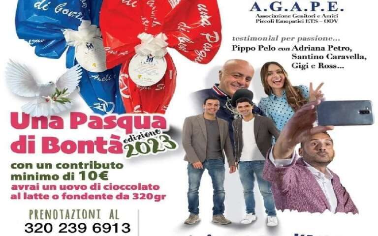 AGAPE SAN NICANDRO PER “UNA PASQUA DI BONTA’”