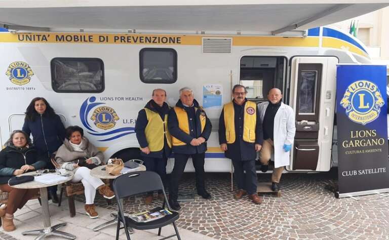 CONTINUA LA CAMPAGNA DI SENSIBILIZZAZIONE DEI LIONS PER LA LOTTA AL DIABETE