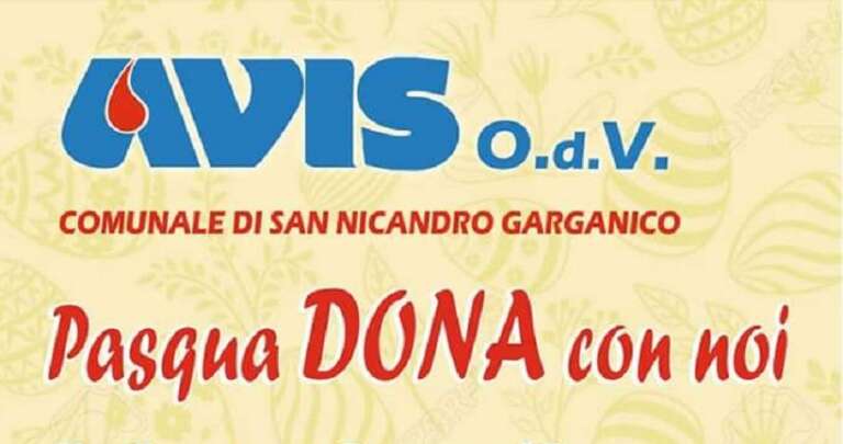 AVIS, TRIS DI DONAZIONE SANGUE