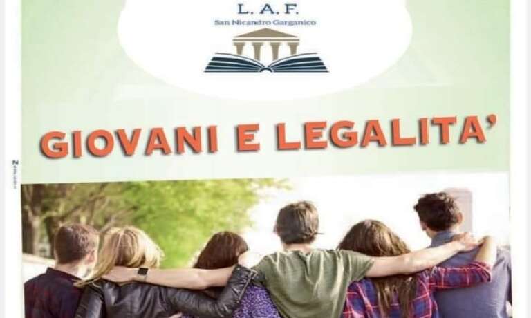 CON LA L.A.F. SI PARLA DI “GIOVANI E LEGALITA’” ALL’ISS “DE ROGATIS-FIORITTO” DI SAN NICANDRO