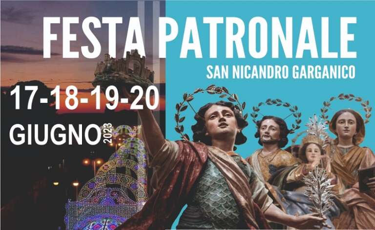 SAN NICANDRO, IL PROGRAMMA DELLA FESTA PATRONALE 2023