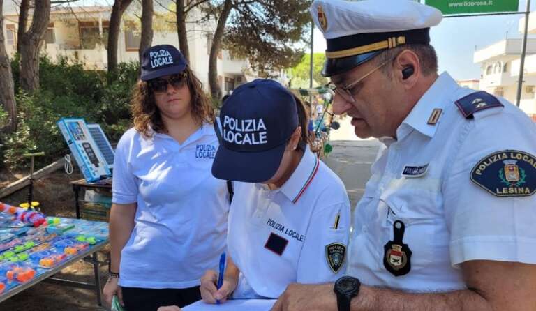 COME LA POLIZIA LOCALE DI LESINA PROTEGGE IL TERRITORIO