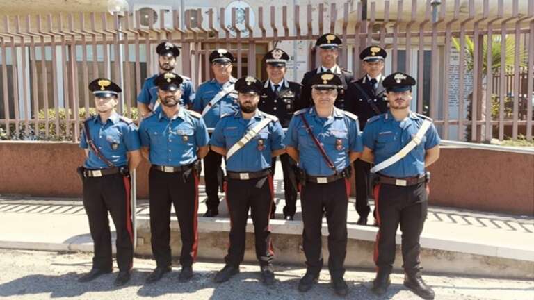 IL COMANDANTE LEGIONE CARABINIERI PUGLIA VISITA LE STAZIONI DI LESINA E DI SAN PAOLO CIVITATE