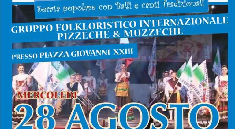 A RODI CON IL GRUPPO FOLKLORISTICO “PIZZECHE & MUZZECHE”