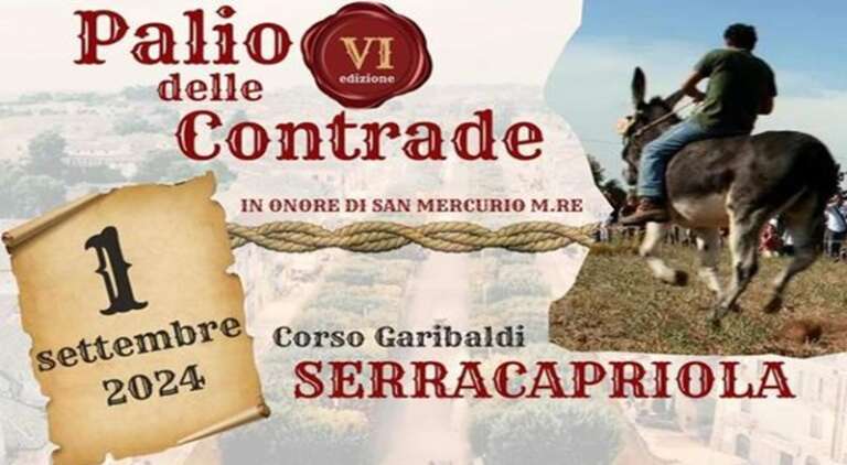 SERRACAPRIOLA: PALIO DELLE CONTRADE