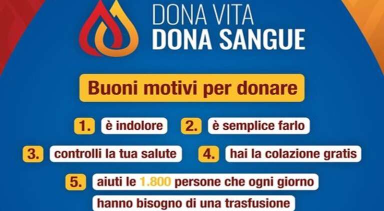 SAN NICANDRO, DONAZIONE SANGUE AVIS