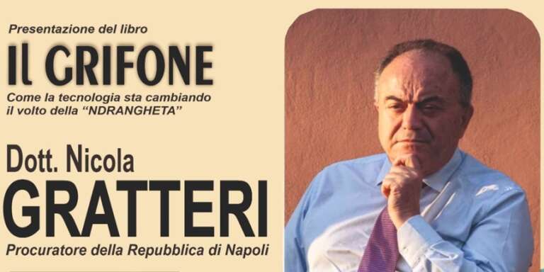 SAN NICANDRO. PRESENTAZIONE DEL LIBRO “IL GRIFONE” DI NICOLA GRATTERI