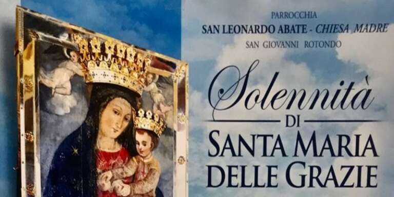 SAN GIOVANNI ROTONDO, LA FESTA DI SANTA MARIA DELLE GRAZIE SI CHIUDE CON GIULIANO PALMA