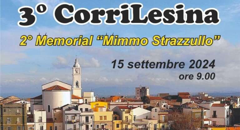 3^ CORRILESINA, 2° MEMORIAL “LUIGI STRAZZULLO”