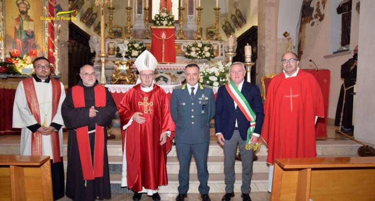 CELEBRATA LA FESTIVITA’ DI SAN MATTEO, PATRONO DELLA GUARDIA DI FINANZA