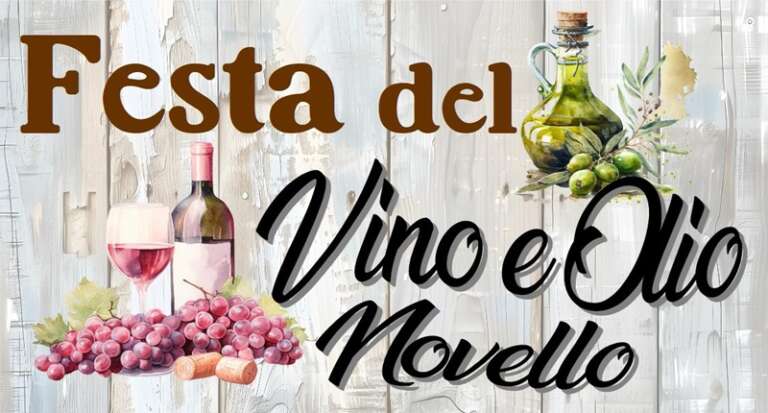 A SAN PAOLO DI CIVITATE LA FESTA DELL’OLIO E DEL VINO NOVELLO