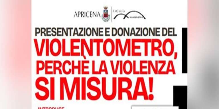 APRICENA, UN PASSO IMPORTANTE CONTRO LA VIOLENZA